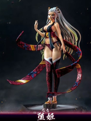 demon slayer Figurine daki demon 6eme lune 28cm statuette sexy manga decoration - Photo 7 sur 23