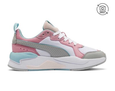 Puma X-Ray White/Pink/Mint Shoes Sports Sneakers 372920-05
