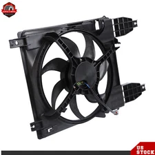 Radiator Cooling Fan Assembly Fit For Chevrolet Aveo Aveo5 2009 10-2011 Pontiac