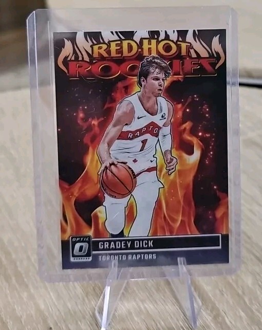 Donruss Optic Basketball 2023-24 Gradey Dick Rookie Red Hot Rookies 13 RC