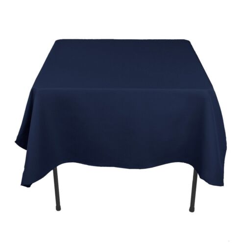 10 Quadratische 60 Zoll x 60 Zoll Tischdecken Polyester Party Restaurant 23 FARBEN USA Verkauf - Bild 17 von 28