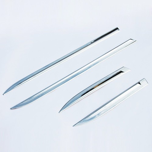 Chrome Body Side Door Molding Line Cover Trim fits 2014-2021 Jeep Grand Cherokee - 第 7/7 張圖片