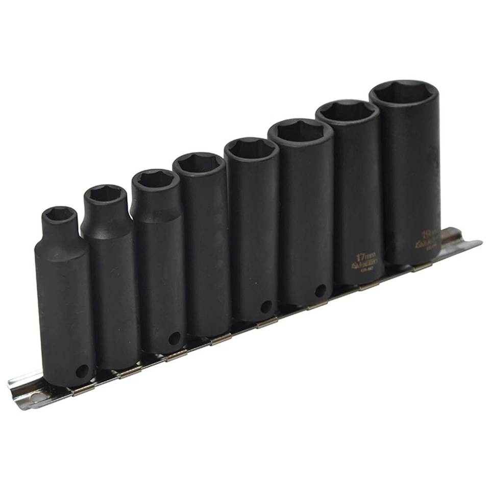 Teng 9386 Impacto Profundo Enchufe Conjunto De 8 Métrico 1cm Drive - Imagen 1 de 1