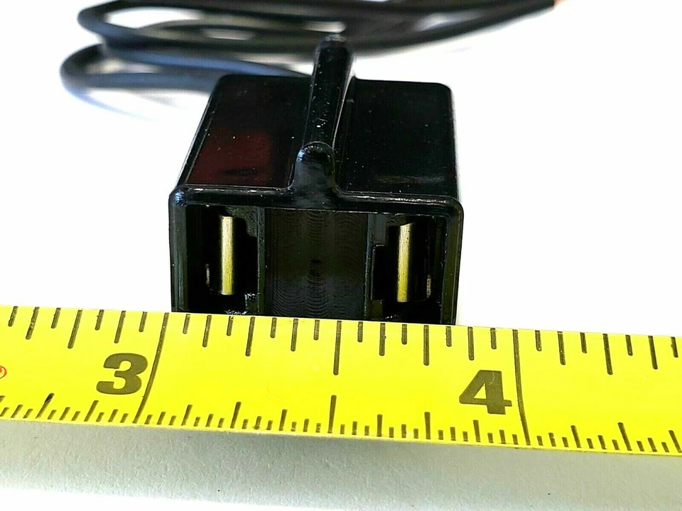 Head Light Lamp Bulb Wiring Harness Socket Sealed High Beam 2 Prong GM GMC D49 - Image 3 of 4