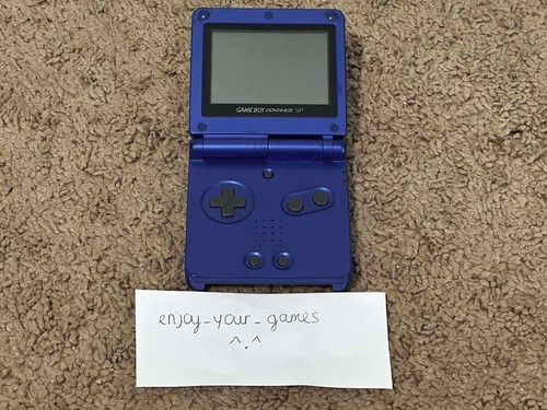 Nintendo Game Boy Advance GBA SP Blau AGS-001 Konsole mit Ladegerät - VERSAND IN 1 TAG - Bild 3 von 10