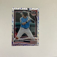 2024 Panini Stars & Stripes USA Baseball #186 Cannon Goldin Stars
