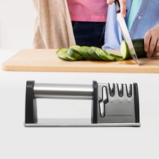 Manual Knife Sharpeners 4-stage Kitchen Knive...