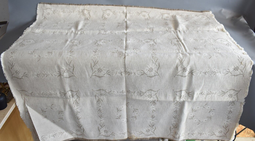 Tiroler Volkskunst Tischdecke mit Franzen 105 x 105 cm Fach #F4 - Picture 2 of 9
