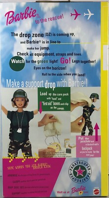 コミック・アニメ Barbie Paratrooper AAFES Special Edition Paratrooper Barbie 2000 AAFES Special Edition Mattel No