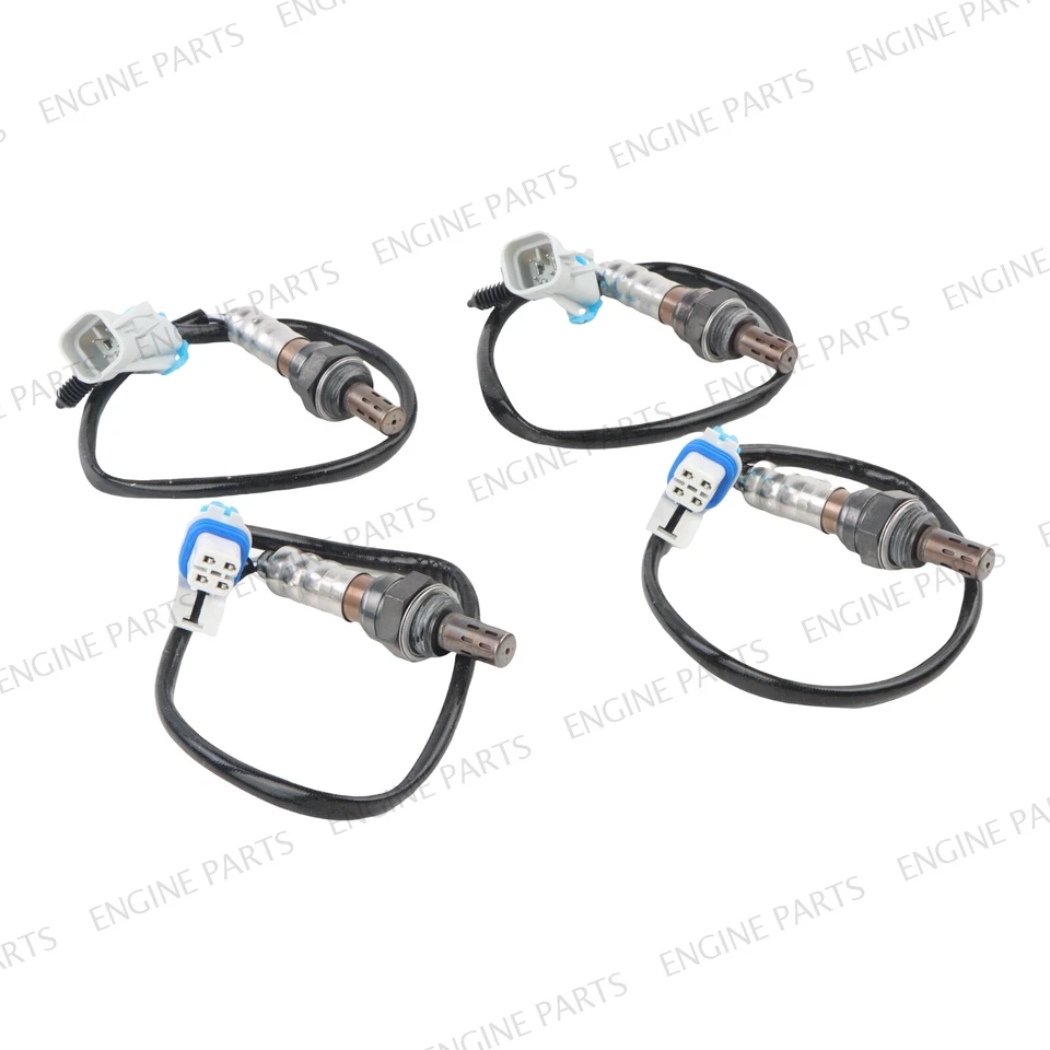 Sensor de oxígeno O2 arriba y abajo 234-4668 4 piezas para Cadillac Escalade Chevrolet Avalanche Foto 3 de 4