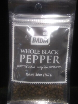 Badia Whole Black Pepper (2) Two Packs