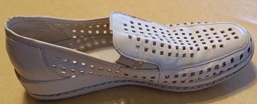 Damenschuhe Gr. 40, beige, Rieker, antistress, Leder - Bild 6 von 8