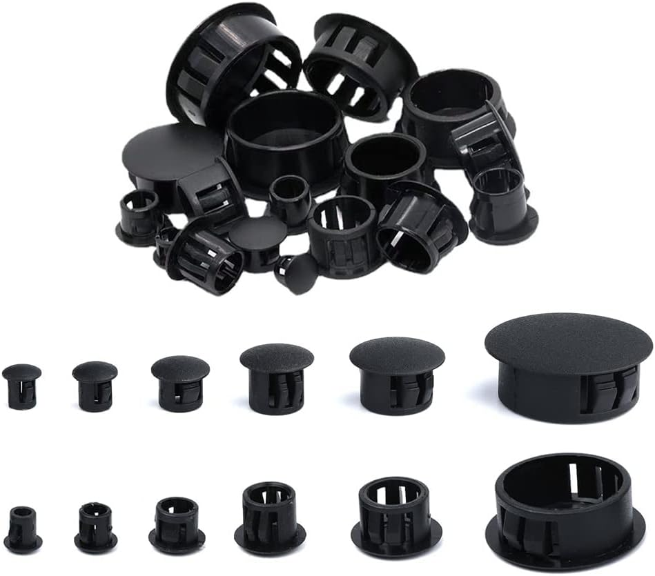 155-Piece Plastic Cabinet Hole Plugs for Screw and Hole Cover