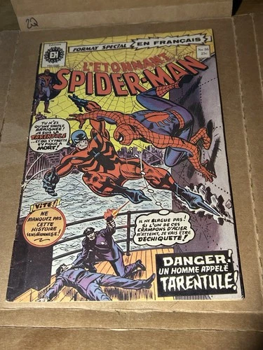 Amazing Spider-Man #134 1st App Tarantula Punisher Cameo Heritage French 1974