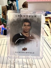 2021 Upper Deck Grandeur - Quinton Byfield #G-6 Bronze /399 (RC)
