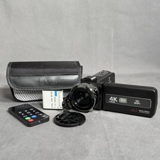 DVC 4K Digital Camcorder 48.0MP Touch Screen WiFi 18x Zoom Night Vision  Light
