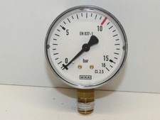 Wika Manometer 0-16 Bar Druckanzeige Baranzei...