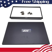 For Acer Aspire A515-54 A515-54G A515-55 Black Back Cover Bezel Hinges Top Lid