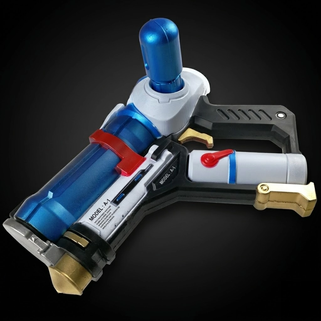 Overwatch Mei Foam Gun Freezer High Density Cosplay, Anime Gaming