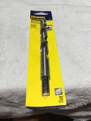 IRWIN #49618 BRAD POINT DRILL BIT 1/2'' BRAND NEW IN PACKAGE