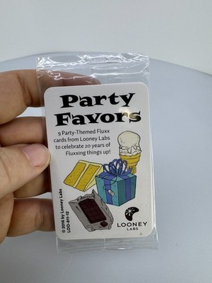 Fluxx Promo Set Party Favors  Celebrate 20 Years of Fluxxing things up