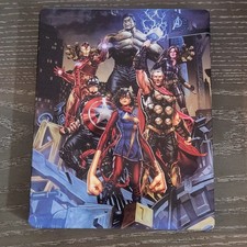 Marvel Avengers Steelbook Edition  PlayStation 4, 2020 CIB, Very Good
