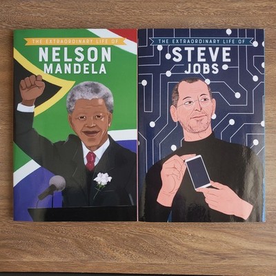 The Extraordinary Life of Steve Jobs Nelson Mandela Books Biography Kane Miller