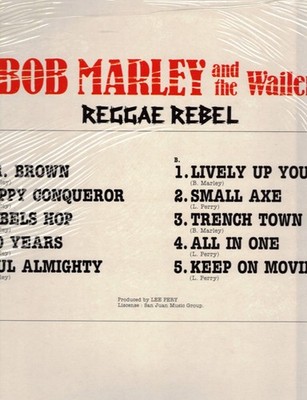 Surprise LP Bob Marley & Wailers Reggae Rebel brand new sealed | eBay