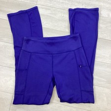 Jaanuu Scrub Pant Boot Flare UltraSoft Stretch Cargo Mid Rise Yoga Women  s XS