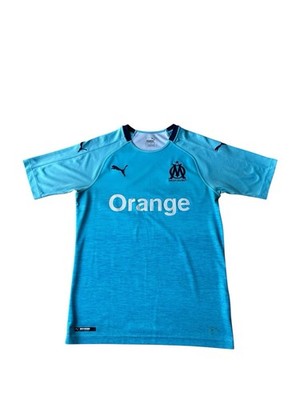 Puma Olympic Marseille Shirt Herren Small Blau 3rd 2018/19