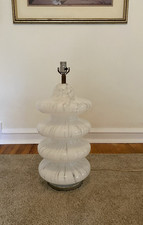 Carlo Nason Mazzega Murano Four Tier Pagoda 26h Lamp 2