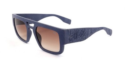 Fila Sonnenbrille SFI085 Blau Voll Matt 50/23/145 Herren