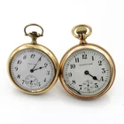 Antique Hamilton Montgomery Dial 17j 16-18s Pocket Watches Lot of 2 #WB4271-3
