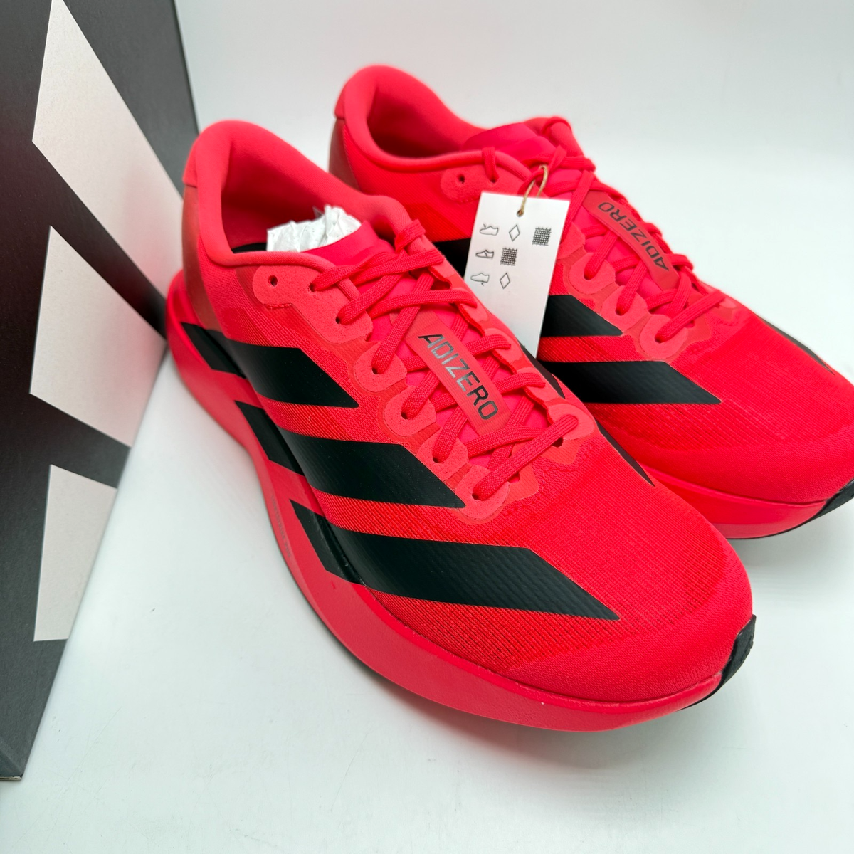 ADIDAS Adizero Evo SL Lucid Red Black JS4492 Men's sz 9-12 | eBay