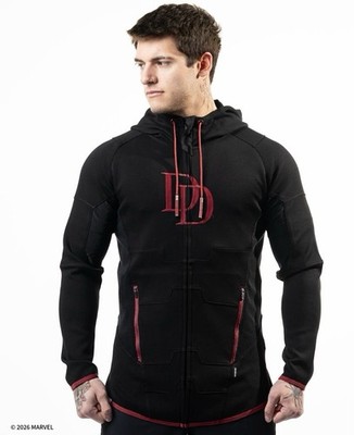 SUPERX APPAREL DAREDEVIL Performance Stealth Hoodie Size 2XL  1 of 999