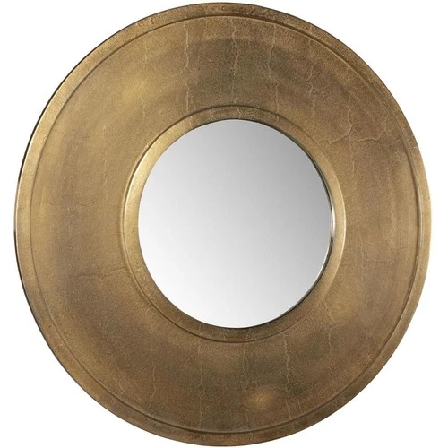 Uttermost 07088 Axel 30 X 30 inch Plated Antique Brass Mirror - Picture 3 of 6