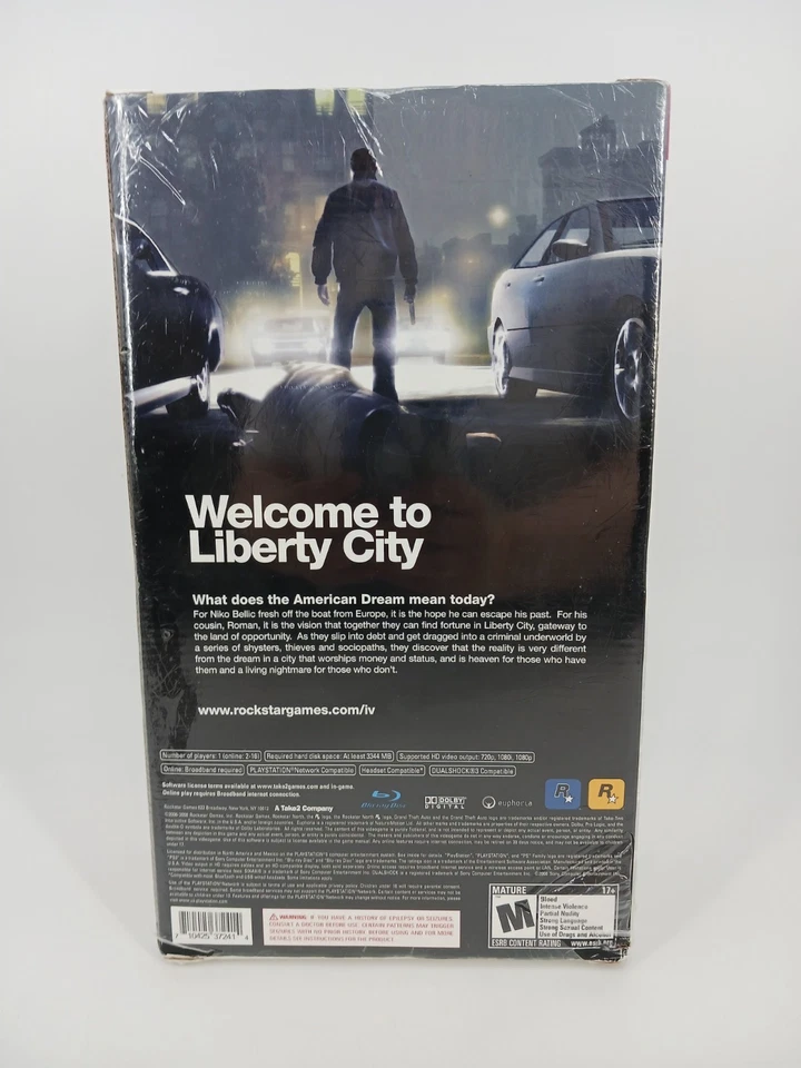 Rockstar Grand Theft Auto IV Edición Especial Sony PlayStation 3 PS3 Precintado Leer Foto 3 de 4