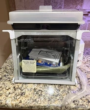 Ronco Compact SHOWTIME PLUS + Rotisserie & BBQ Oven White Model 3000T New No Box