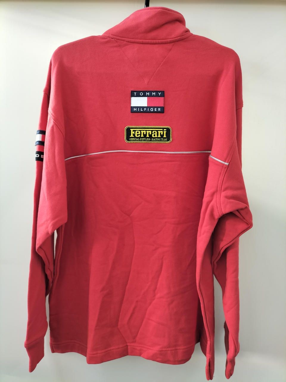 TOMMY HILFIGER FERRARI Half Zip Used image 2