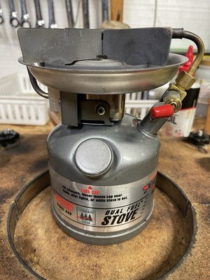 Coleman 440 D Fuel 1/93 One Burner Camp Stove Works Compact Convenient Read Desc