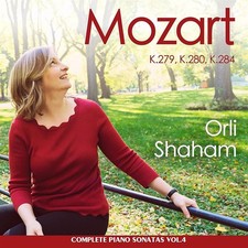 CC23 Shaham,orli Complete Piano Sonatas Vol.4 (Kv 279,280,284) CD CC23 NEW