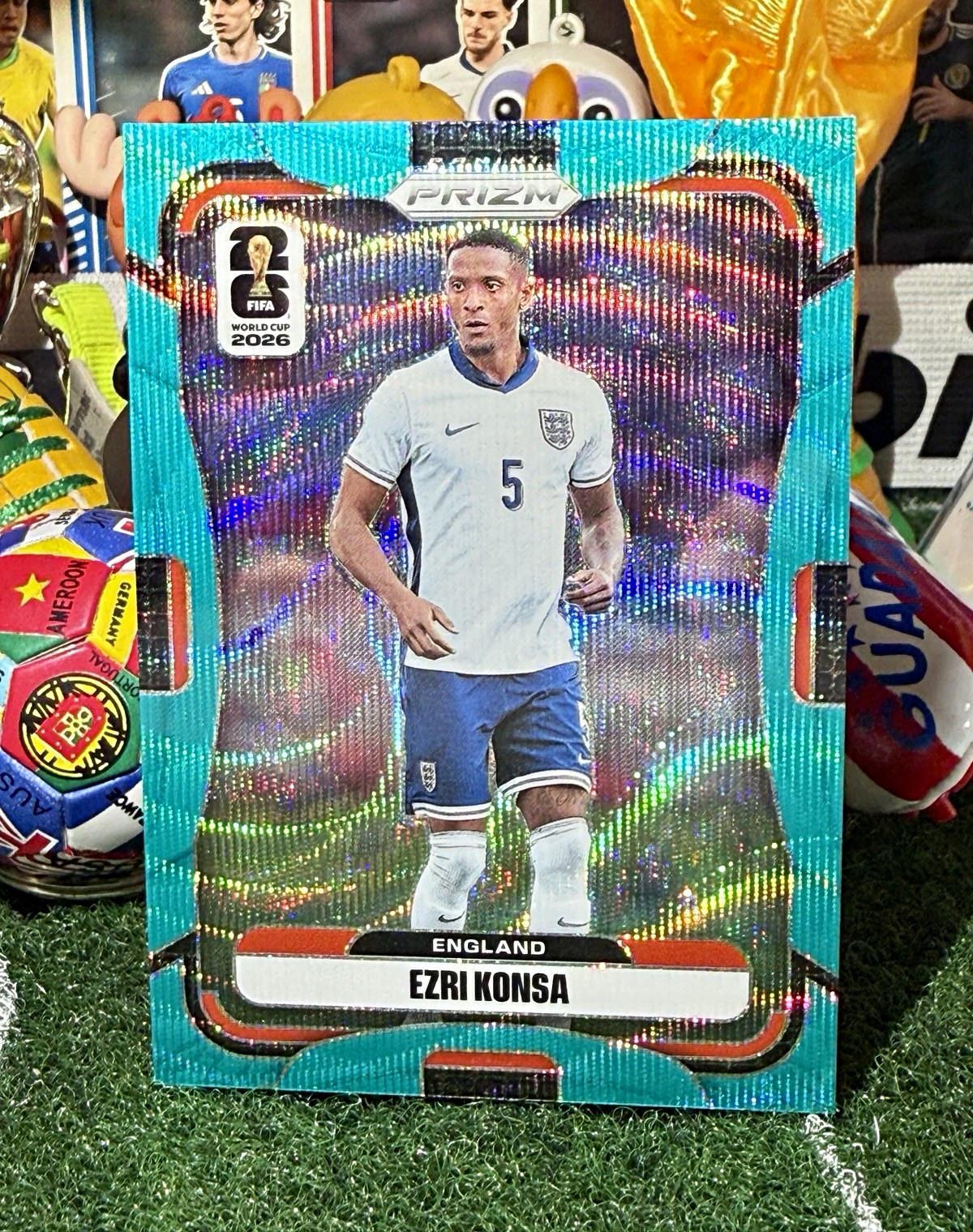 Panini Prizm FIFA World Cup Ezri Konsa England #116 Serial Numbered /99 2026