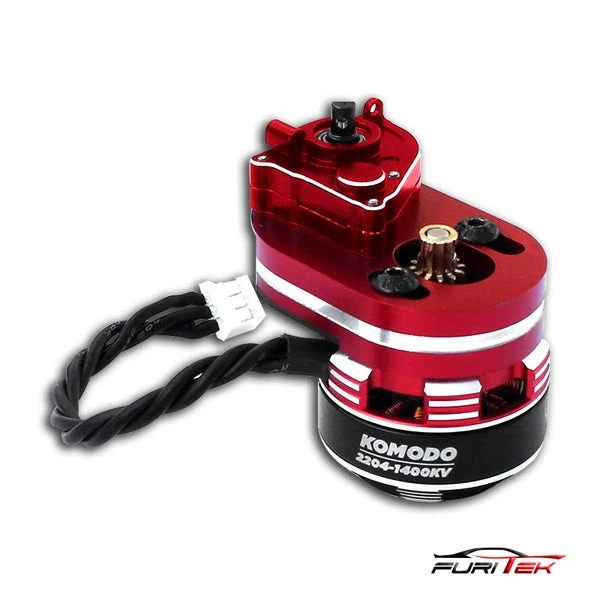 Transmisión Furitek Alcazar para Enduro24/Atlas-6X6/CR-24/RGT oruga RC 1/24 Foto 2 de 4