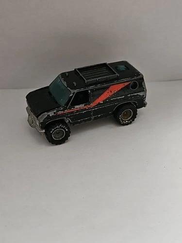 Hot Wheels Real Riders Baja Breaker A-Team Van 1977 Hood Opens Malaysia Vintage