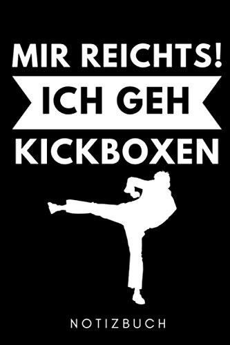 Kickboxen Notizbuch A5, Tagebuch, MIR Reichts!, Sport, Schreibheft-image