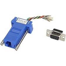Black Box FA4509F-BL RJ-45 DB9 Blue cable interface/gender adapter - 82208804...