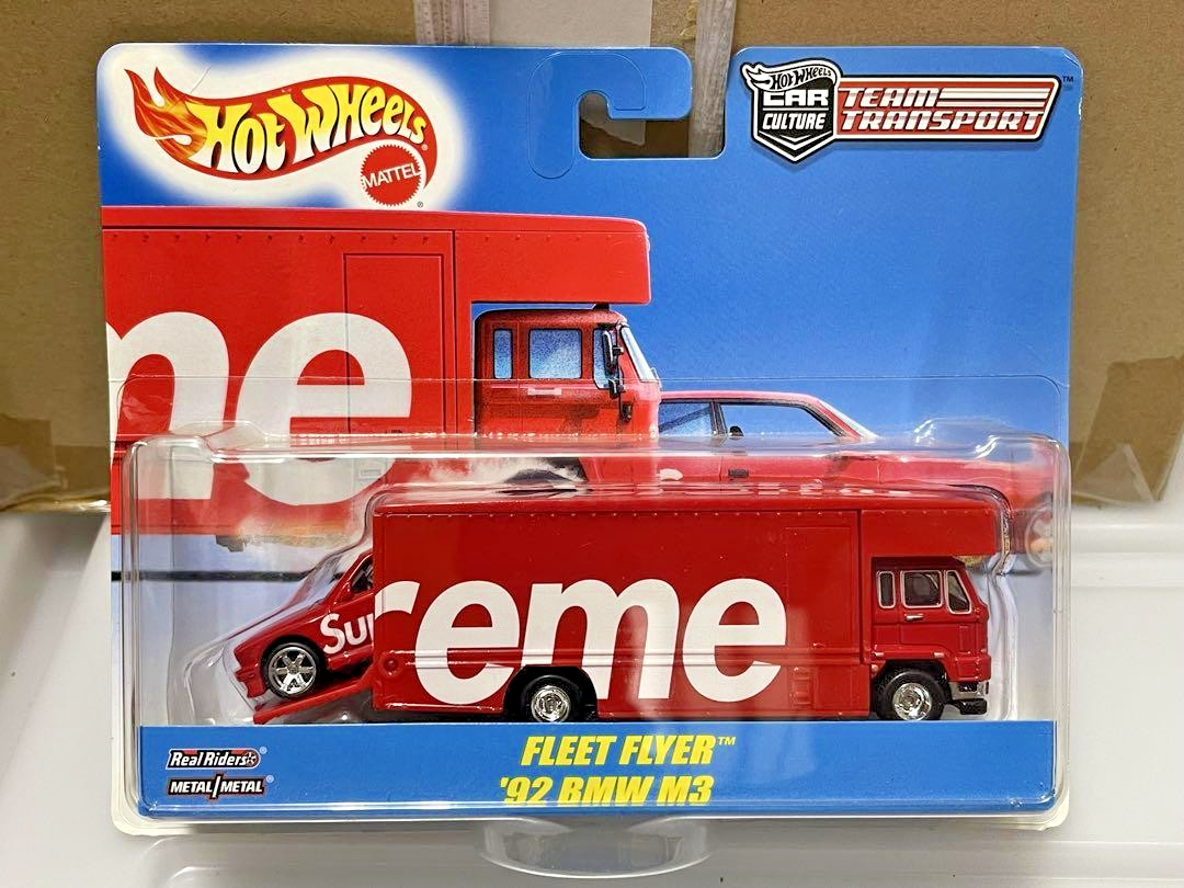 Hot Wheels Supreme Car Culture Team Transport 1992 BMW M3 Fleet