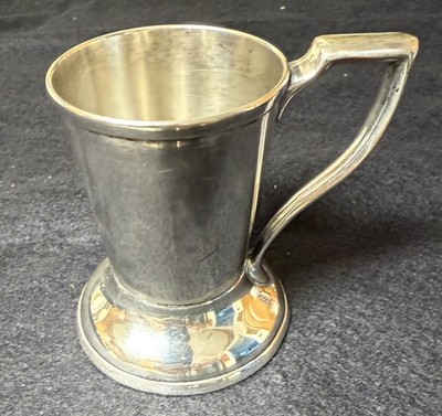 Vintage Dixie Cup Holder Nickel Silver Pat d 1921