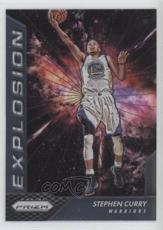 2016-17 Panini Prizm Explosion Stephen Curry #17 g0w