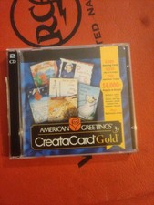 American Greetings 3 Creatacard Plus CD and User Guide Rare Vintage PC Software